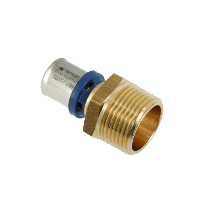 Bonfix Alu-pers koppeling buitendraad 20 mm x 1"