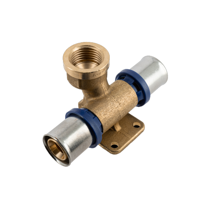 Bonfix Alu-pers muurplaat doorlopend 20 mm x 1/2"