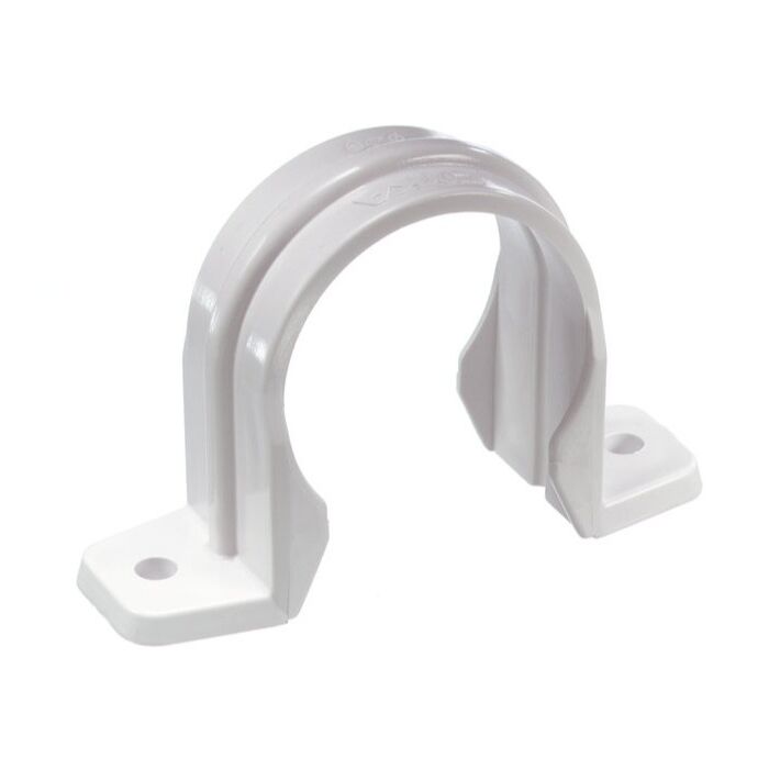 Dyka PVC zadel wit 40 mm