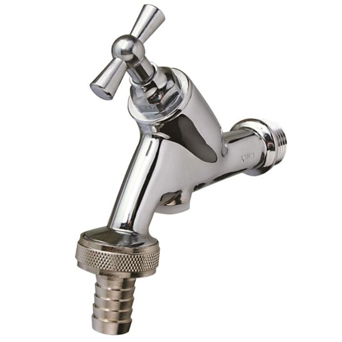 Raminex beluchterkraan met keerklep slangwartel 3/4 KIWA Raminex beluchterkraan met keerklep slangwartel 3/4 KIWA