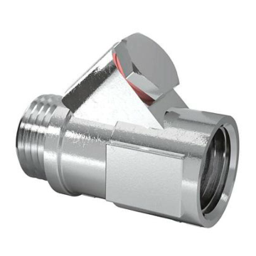 Watts MU keerklep messing verchroomd