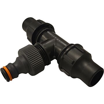 Druppelslang startkoppeling T-stuk Gardena