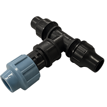 Druppelslang startkoppeling T-stuk tyleen