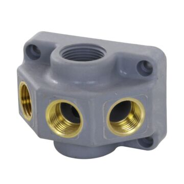 Girair polyester 3-weg muurplaat 3/4"